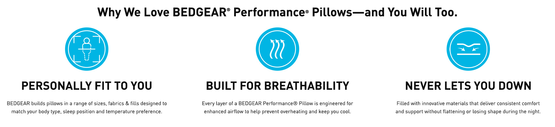 Why We Love BEDGEAR Performance Pillows